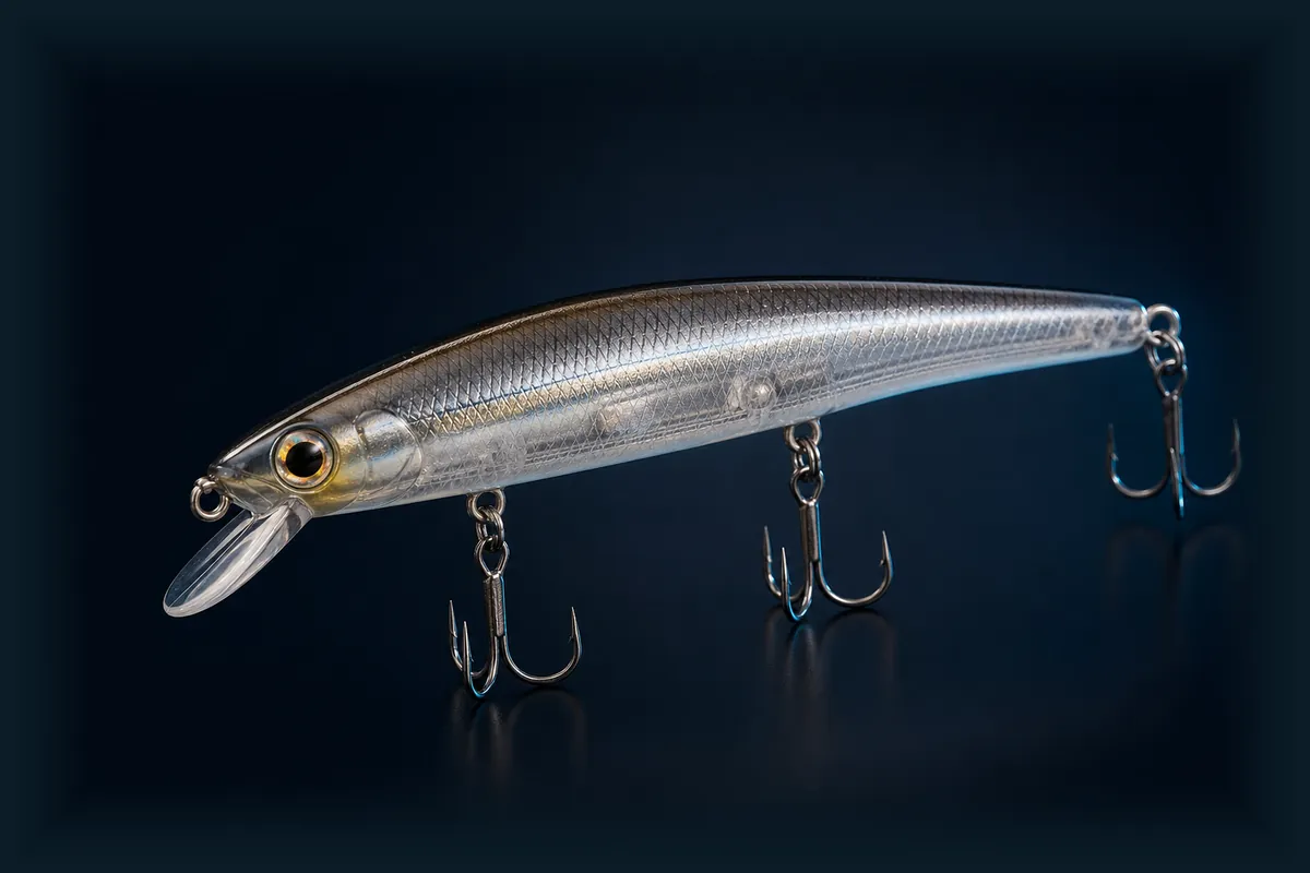 Unbranded minnow-shaped jerkbait