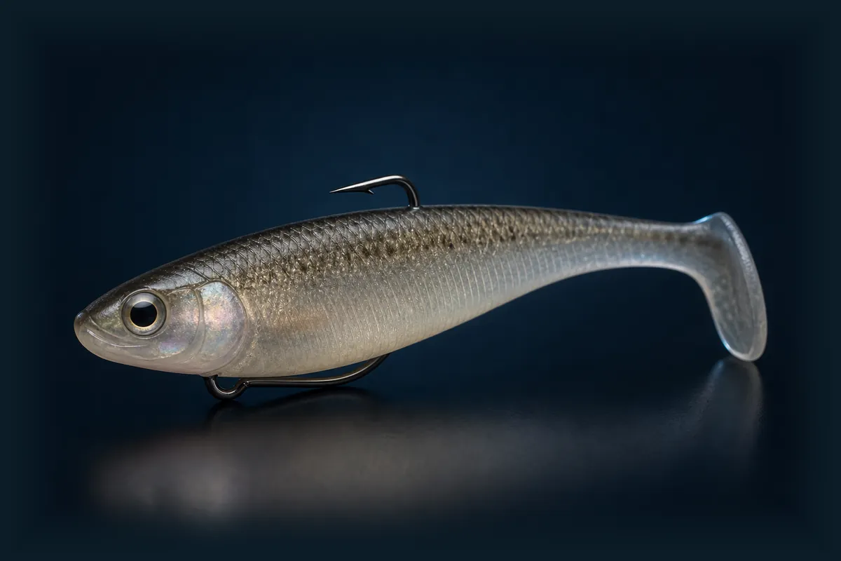 Unbranded paddle-tail swimbait